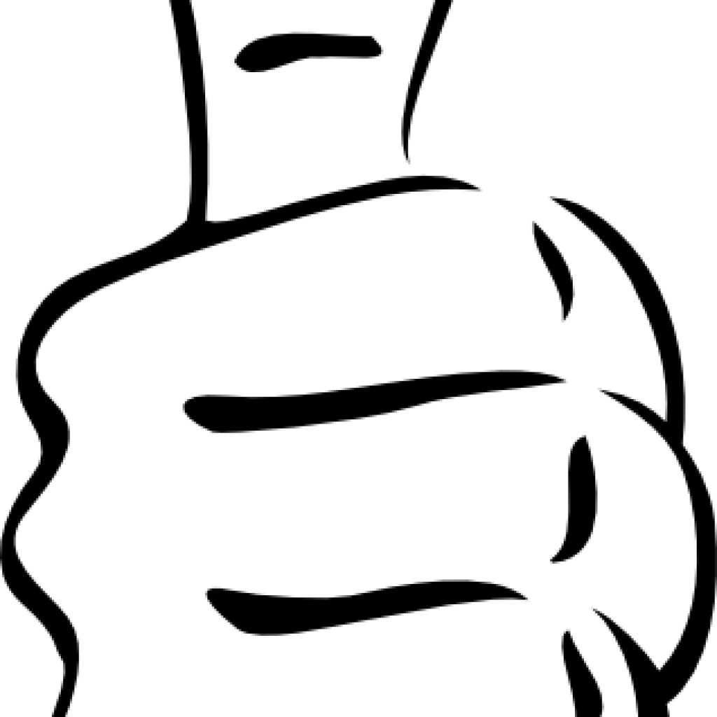 Thumbs Up Clipart Thumb Clipart Black And White Thumbs - Thumbs Up Clip Art - Png Download (1024x1024), Png Download