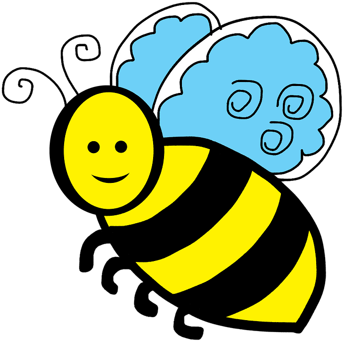 Queen Bee Clipart 11, Buy Clip Art - Bee - Png Download (775x720), Png Download