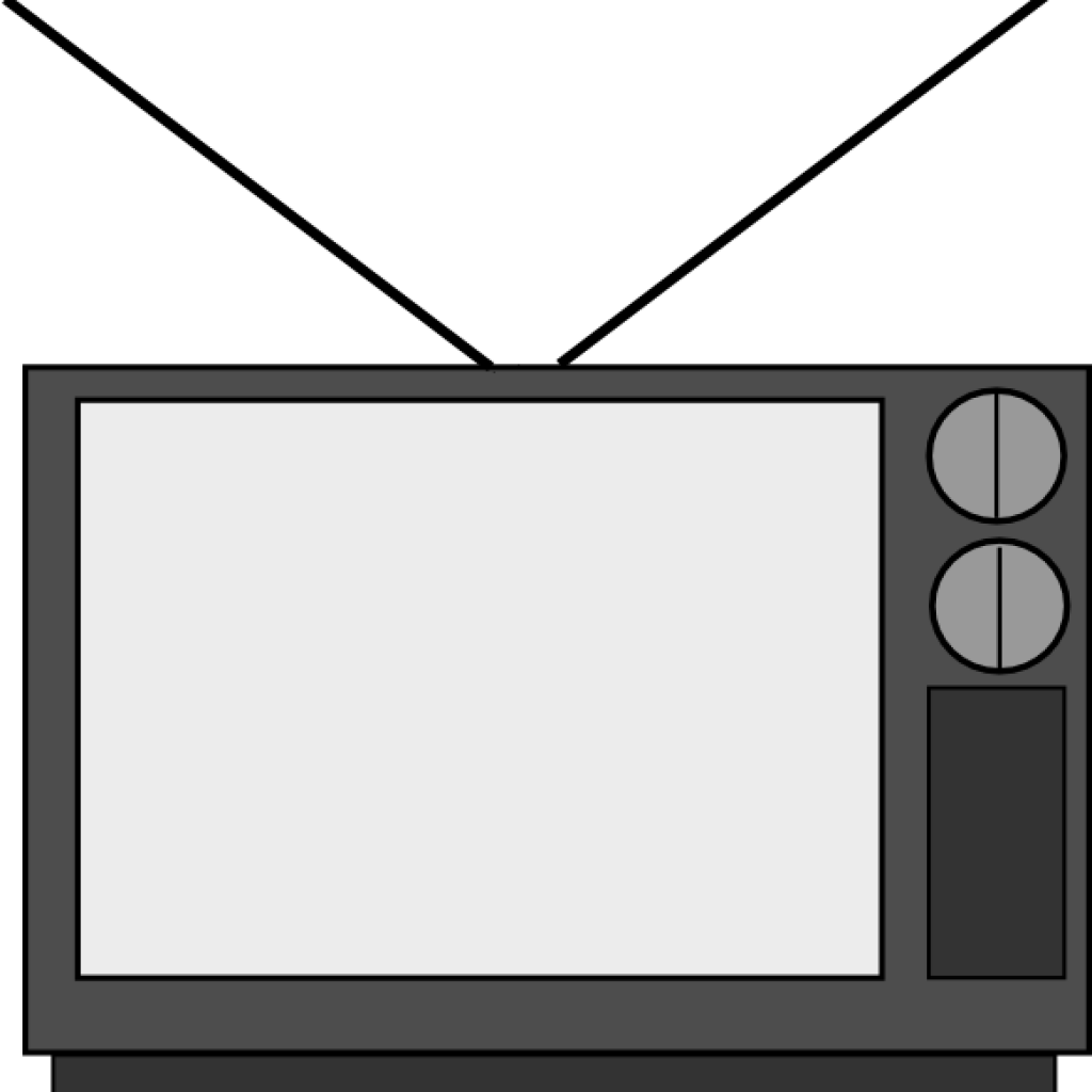 Tv Clipart Television Clip Art At Clker Vector Clip - Television Clip Art - Png Download (1024x1024), Png Download