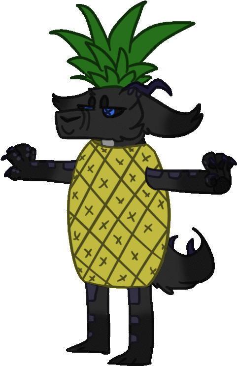 Pineapples By Londonox On - Pineapple Clipart (526x789), Png Download