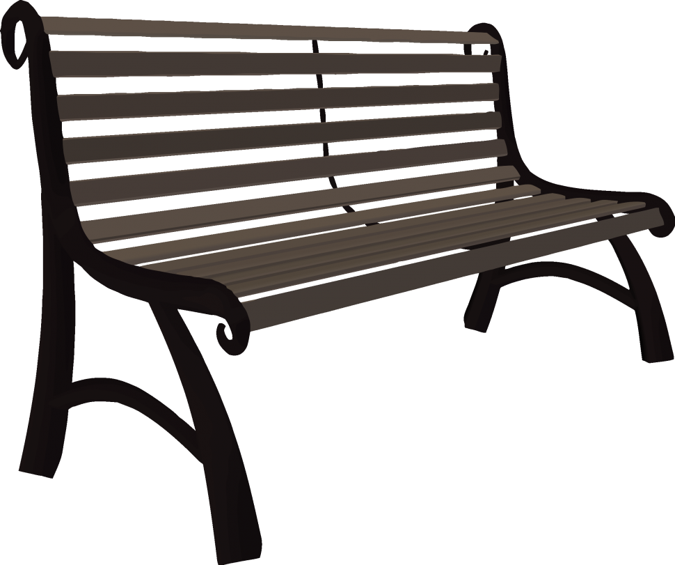 Outside Chairs Cliparts 3, Buy Clip Art - Clipart Park Benches Png Transparent Png (860x720), Png Download