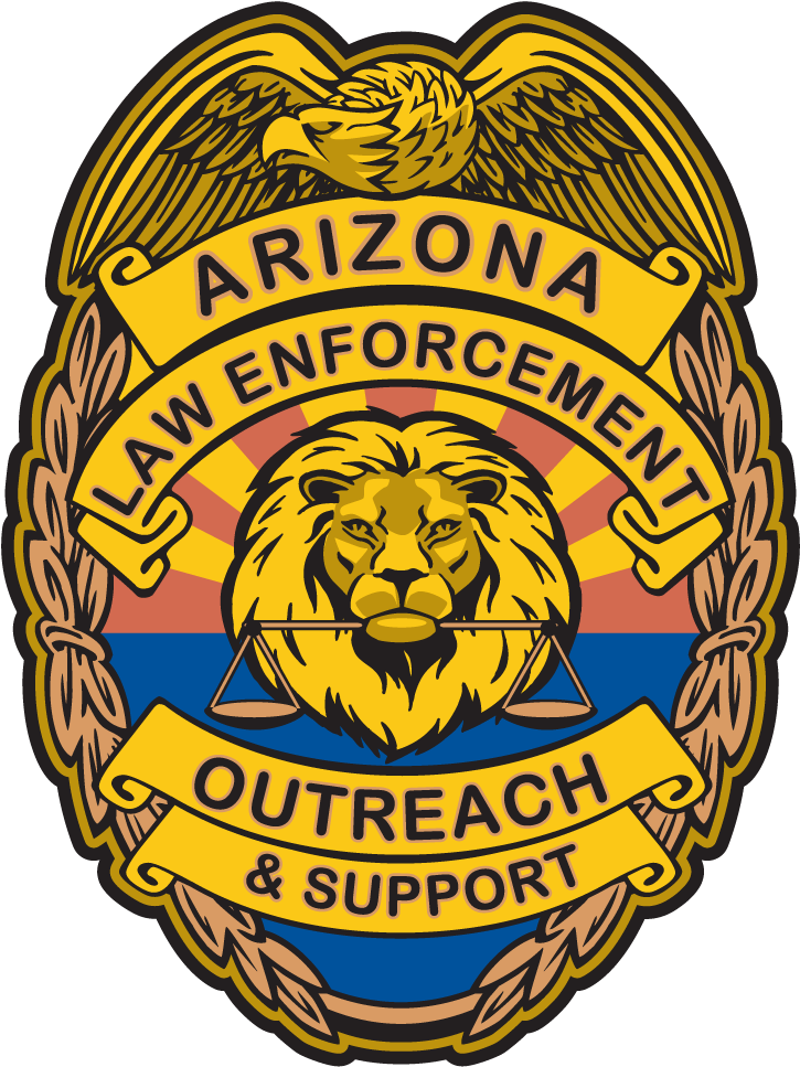 Arizona Law Enforcement Outreach And Support - Arizona Clipart (732x968), Png Download