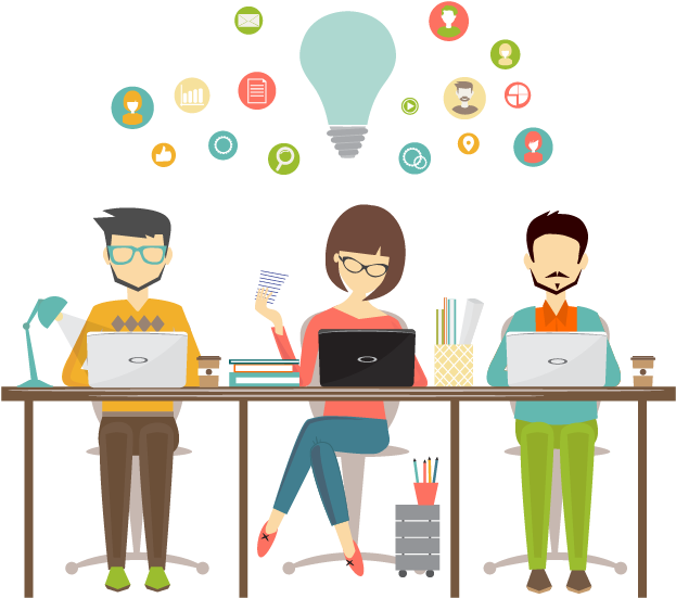 People Internet Clipart Png Transparent Png (641x581), Png Download