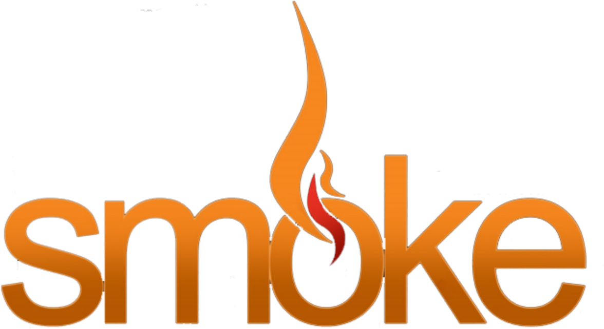 Smoke The Restaurant Delivery - Smoke Word Png Clipart (1200x642), Png Download