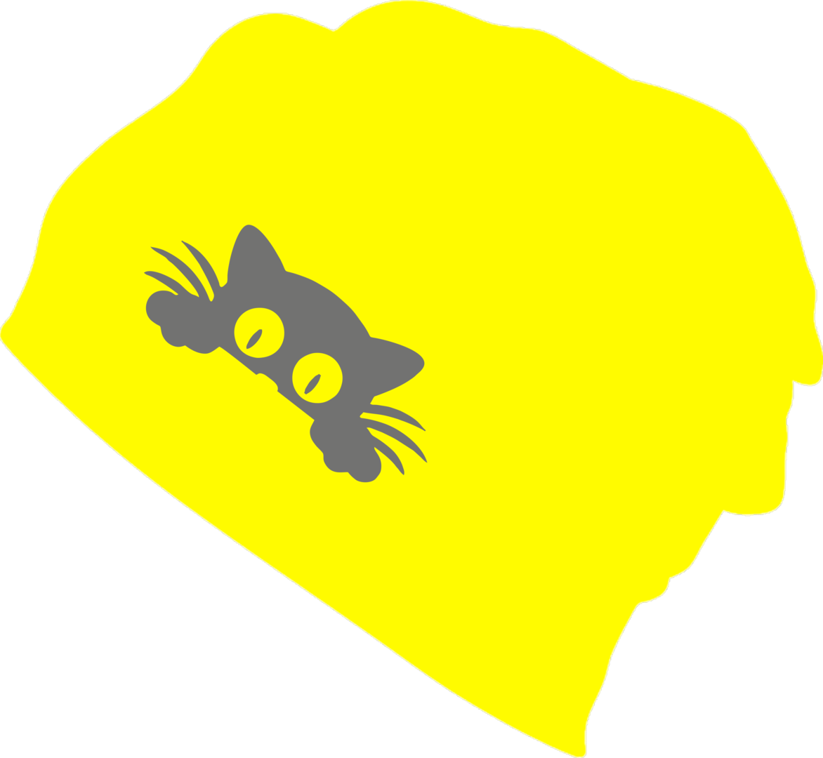 Beanie With Reflective Cat Print Who`s There - Black Kitten Good Looking Black Color Large Tote Bag, Clipart (1172x1080), Png Download