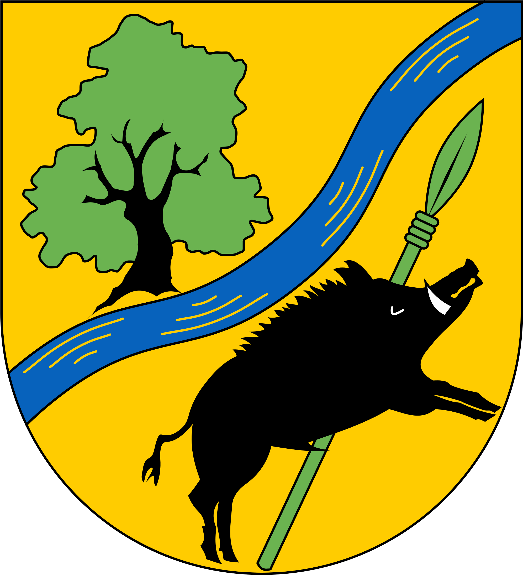 Open - Coat Of Arms Clipart (2000x2196), Png Download