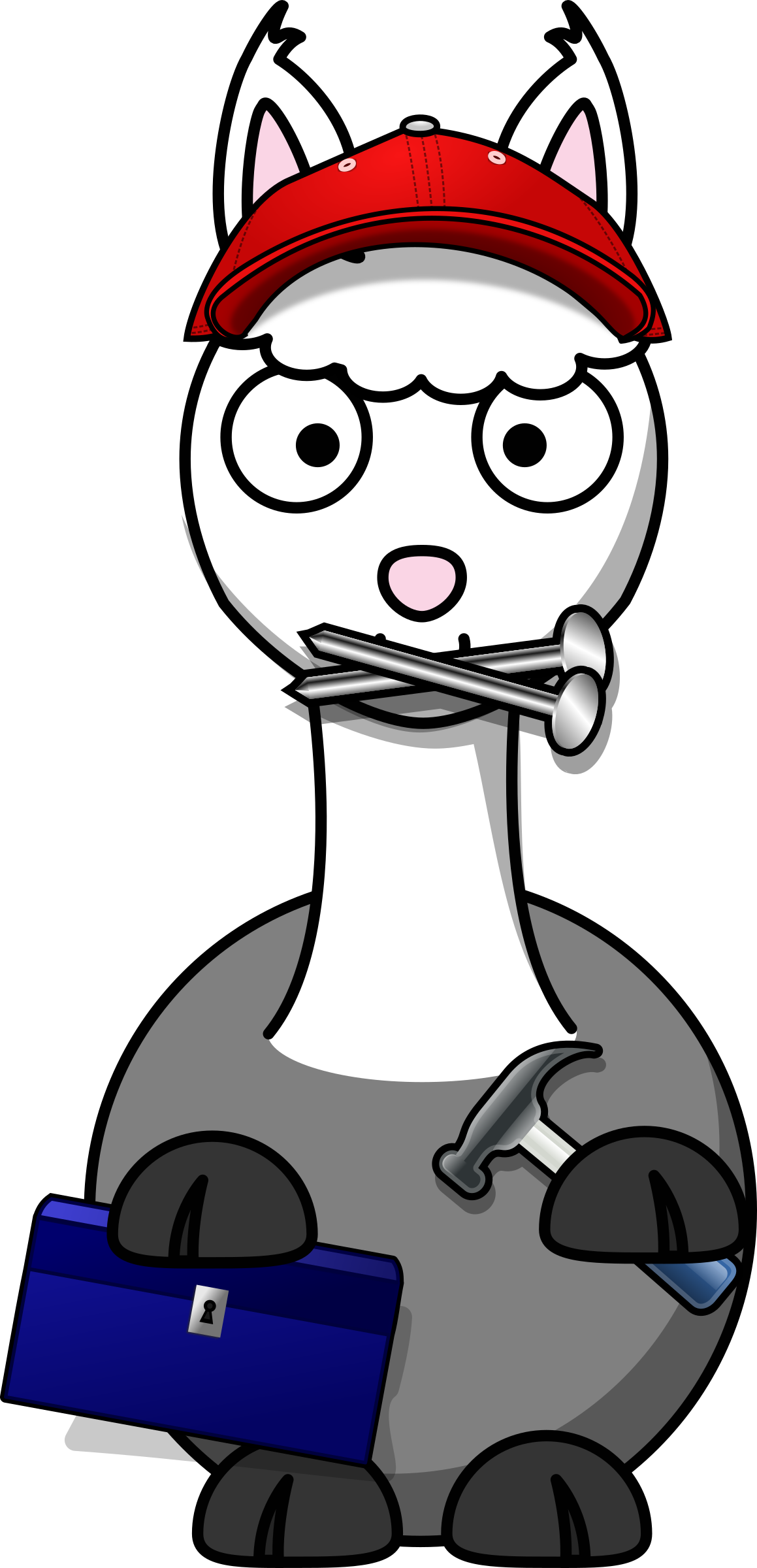 Craftsman Clipart (1159x2400), Png Download