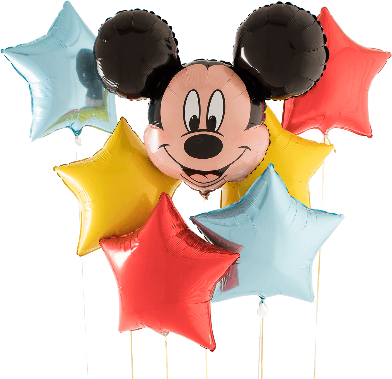 Mickey - Mickey Mouse Head Mini Shape Balloon Clipart (1400x1400), Png Download