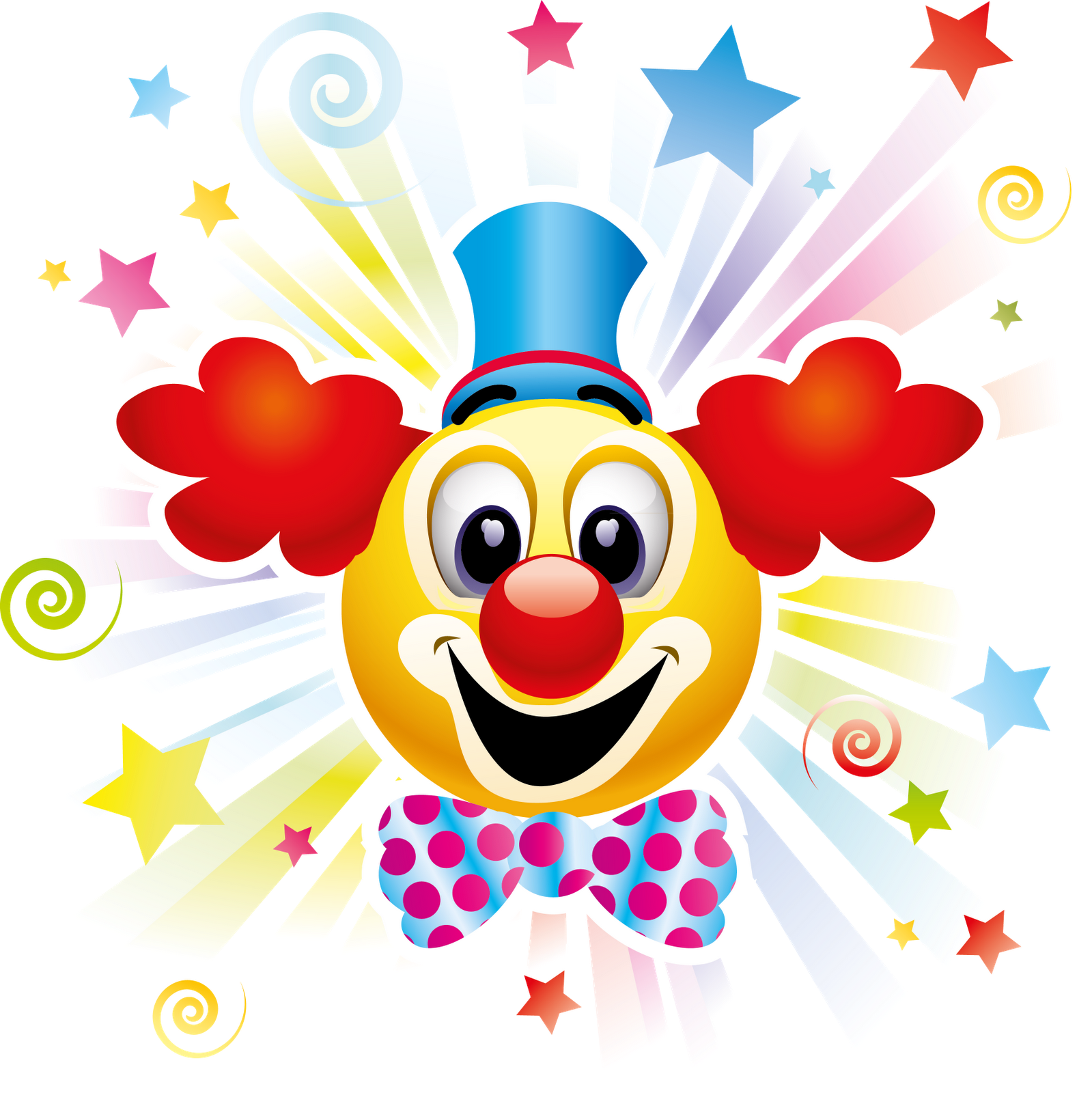 Payasos Png Clipart (1599x1600), Png Download