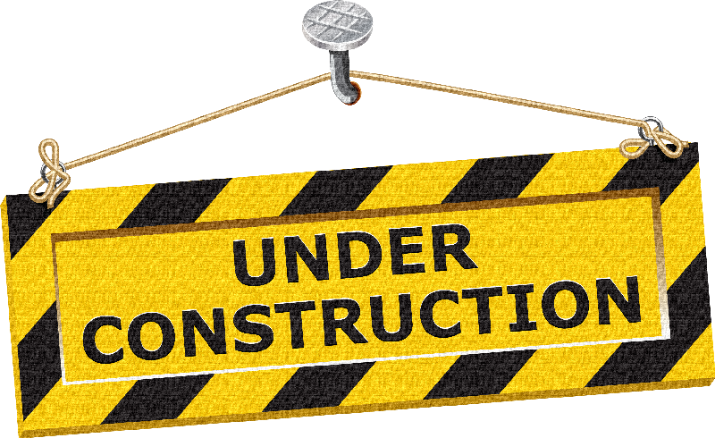 Acessórios Construction Theme, Under Construction, - Under Construction Tape Png Clipart (800x490), Png Download