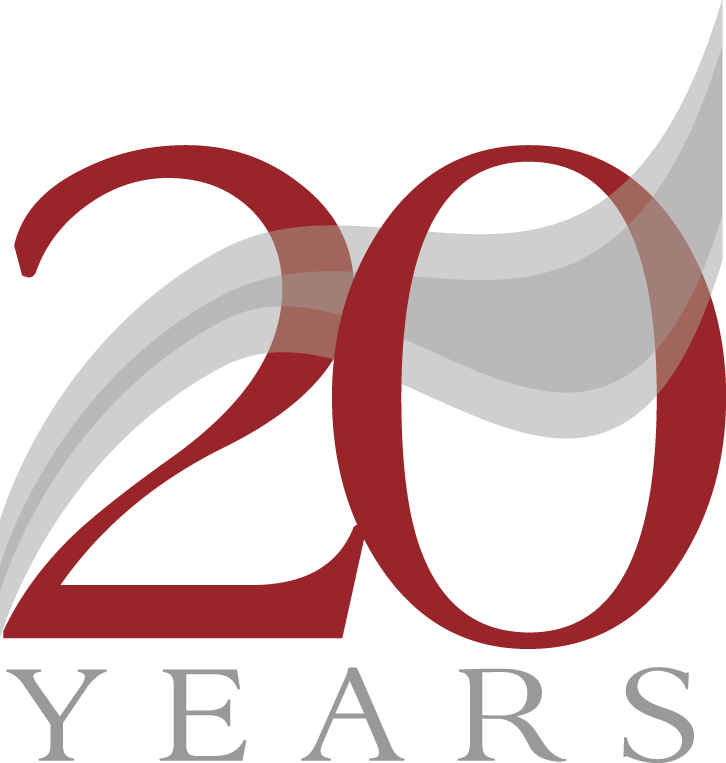 Download Celebrate 20 Years - Celebrating 20 Years Logo Clipart
