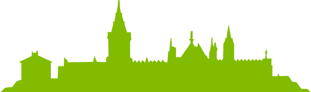 Northampton Skyline Clipart (1280x358), Png Download