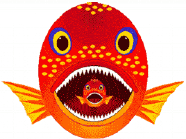 Pictures Of Animated Fish - Fish Clip Art - Png Download (640x480), Png Download