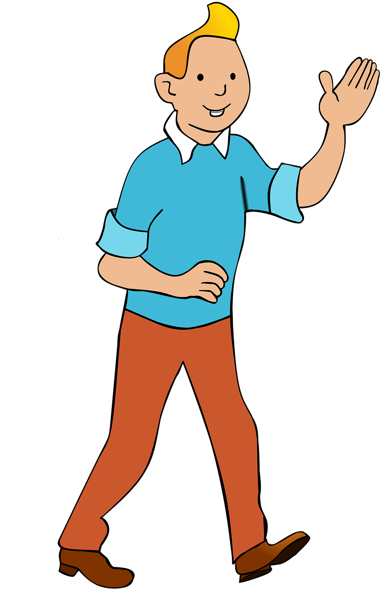 Comic Cartoon Classic Retro Old Png Image - Cartoon Adult Png Clipart (859x1280), Png Download