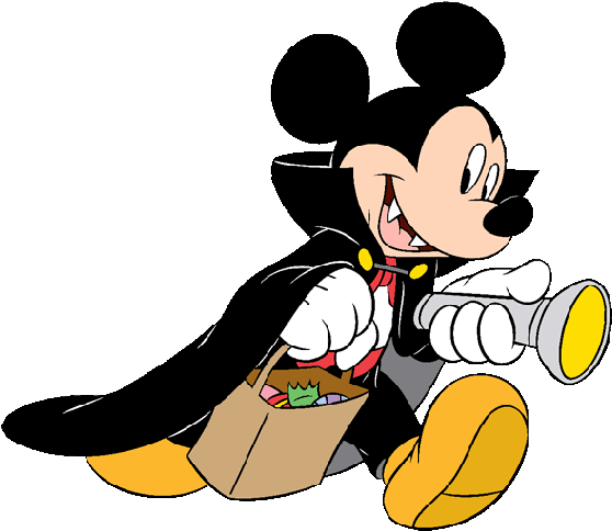 Download Mickey Mouse Clipart Mickey Mouse Minnie Mouse - Disney Halloween Mickey Mouse - Png Download (600x600), Png Download