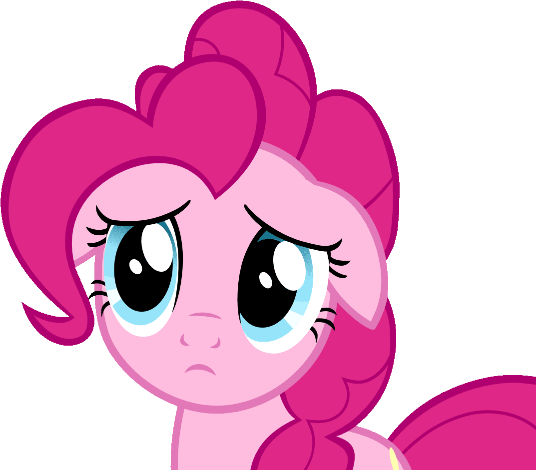 Pony Clipart Sad - Mlp Pinkie Pie Gifs - Png Download (1082x950), Png Download