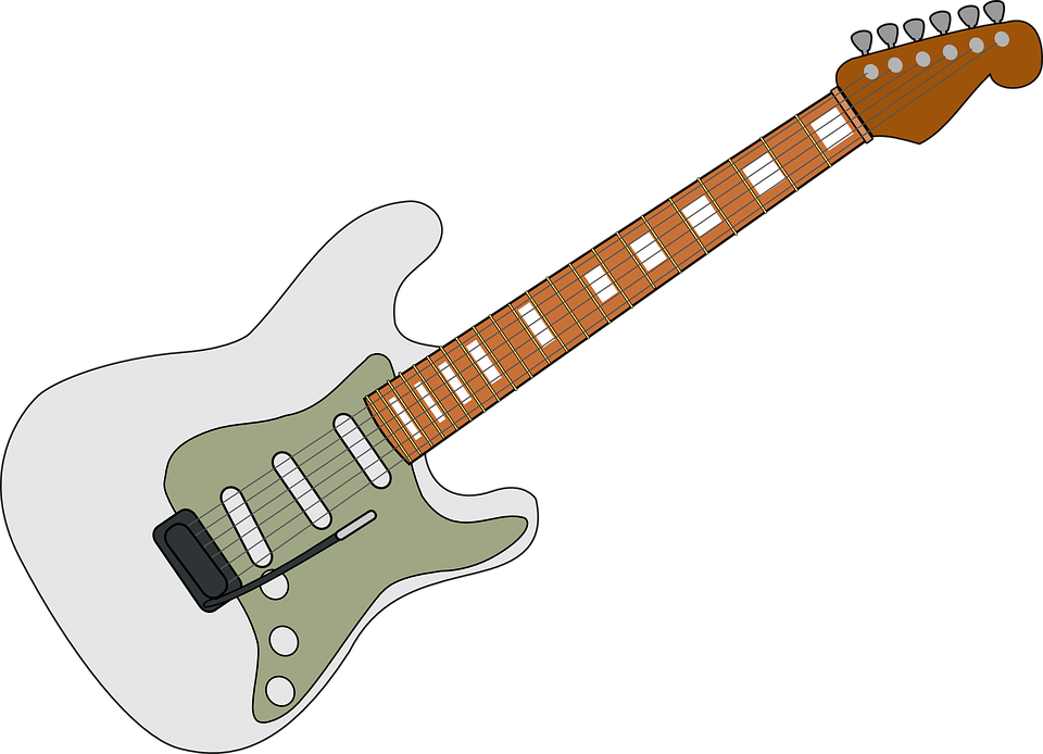 Stratocaster Svg Clipart (960x694), Png Download