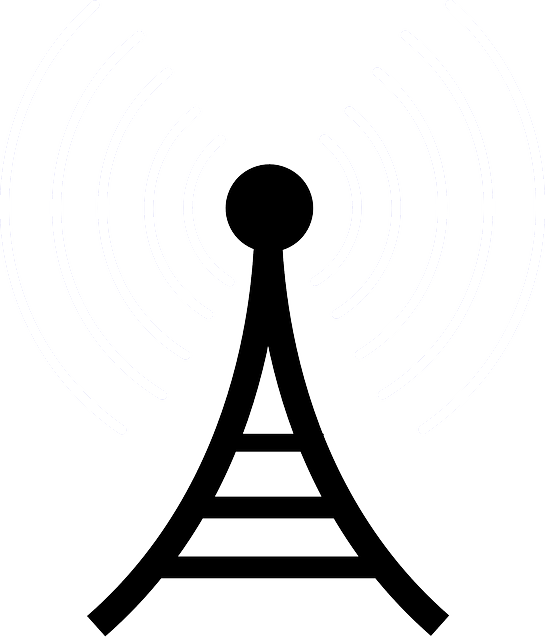 Advantages Of Using Mobile Phone Signal Booster - Radio Waves Icon Png Clipart (545x640), Png Download