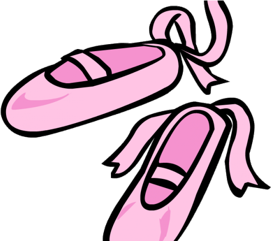 Shoe Clipart Glass - Ballet Slipper Pink Clipart - Png Download (640x480), Png Download