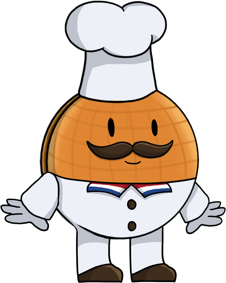 Jeden Tag Backen Wir Mehrere Millionen Karamellwaffeln - Waffle Clipart (786x976), Png Download