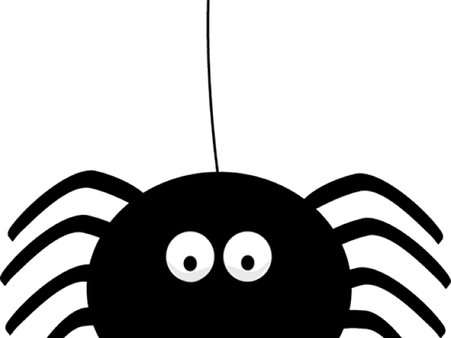 Halloween Clipart Clipart Cute Halloween Spider - Transparent Spider Clip Art - Png Download (640x480), Png Download