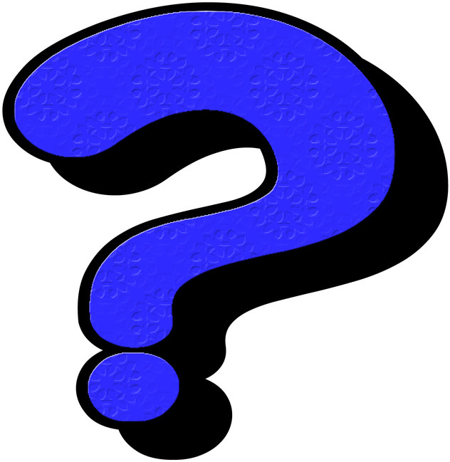 Question Mark Smiley 7, Buy Clip Art - Imagens De Sinais De Pontuação - Png Download (720x720), Png Download