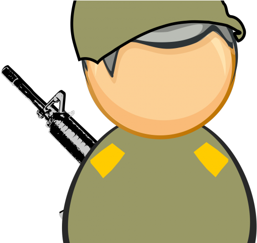 Army Clipart Transparent - Icone Soldat - Png Download (640x480), Png Download