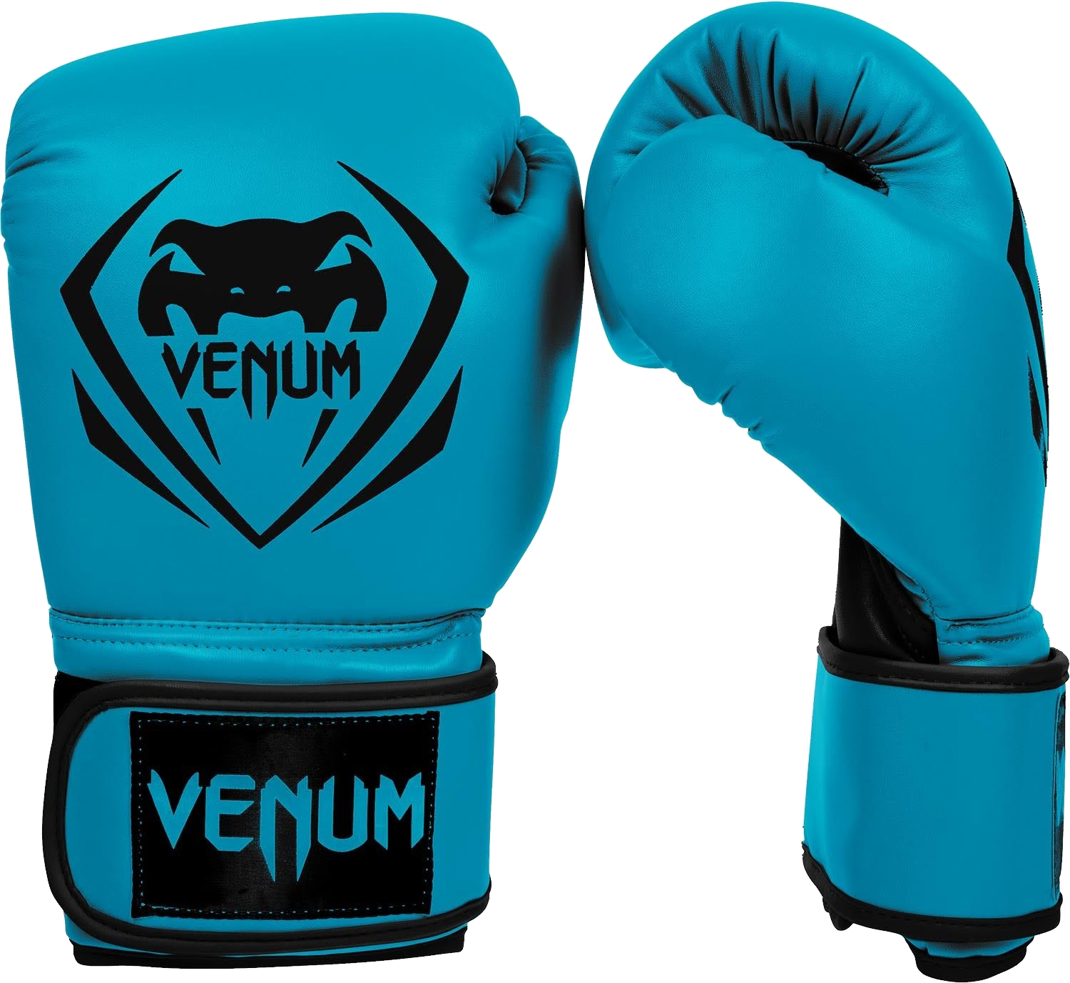 Boxing Gloves Png Image - Venum Contender Boxing Gloves - Blue - 12 Oz. Clipart (1500x1377), Png Download