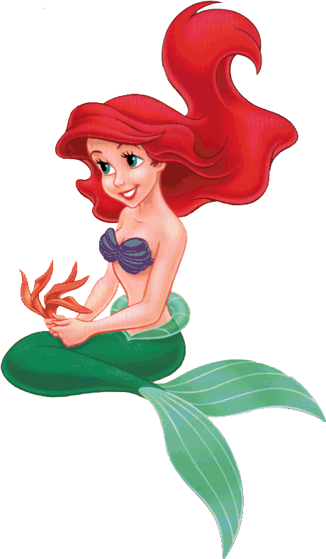 Image Of Princess Ariel Clipart - Ariel Clipart Transparent Background - Png Download (487x808), Png Download
