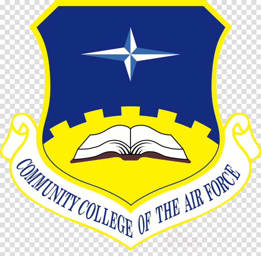 Download Community College Of The Air Force Logo Clipart - Community College Of The Air Force Logo - Png Download (900x880), Png Download