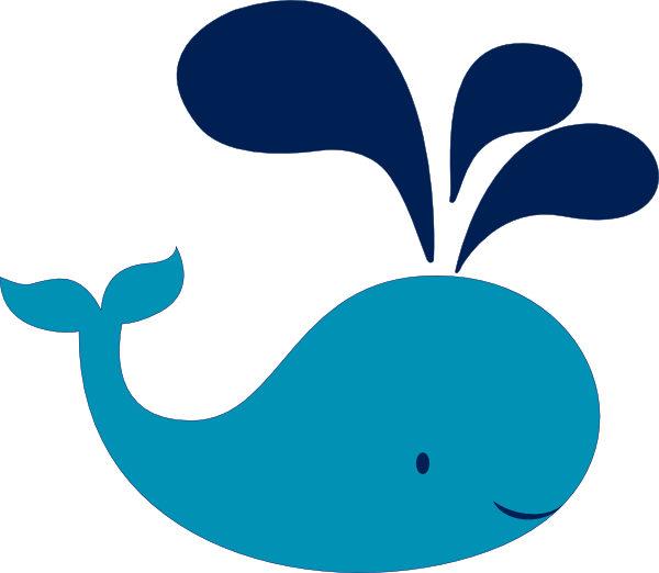 Navy Whale Clip Art - Png Download (600x522), Png Download