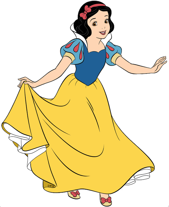 Snow White Clip Art 3 Disney Clip Art Galore Tinker - Snow White Dress