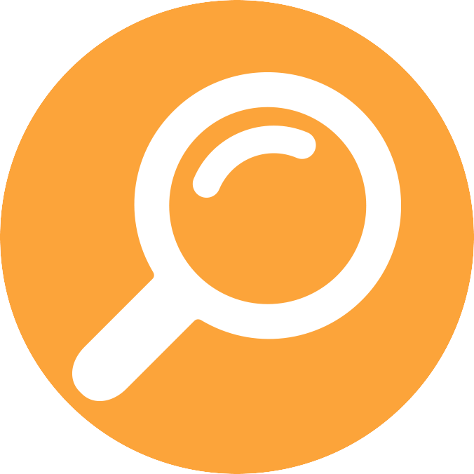 Search Our States - Analyzing Icon Clipart (676x676), Png Download