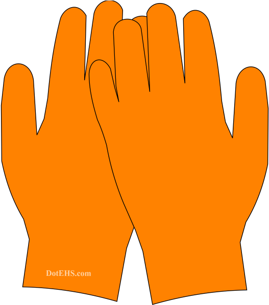 Goggles Clipart Safety Glove - Gesture - Png Download (600x600), Png Download