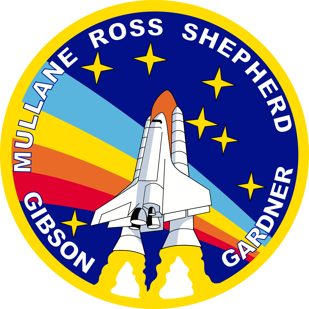 Sts 27 Patch - Nasa Rocket Clip Art - Png Download (1024x1024), Png Download