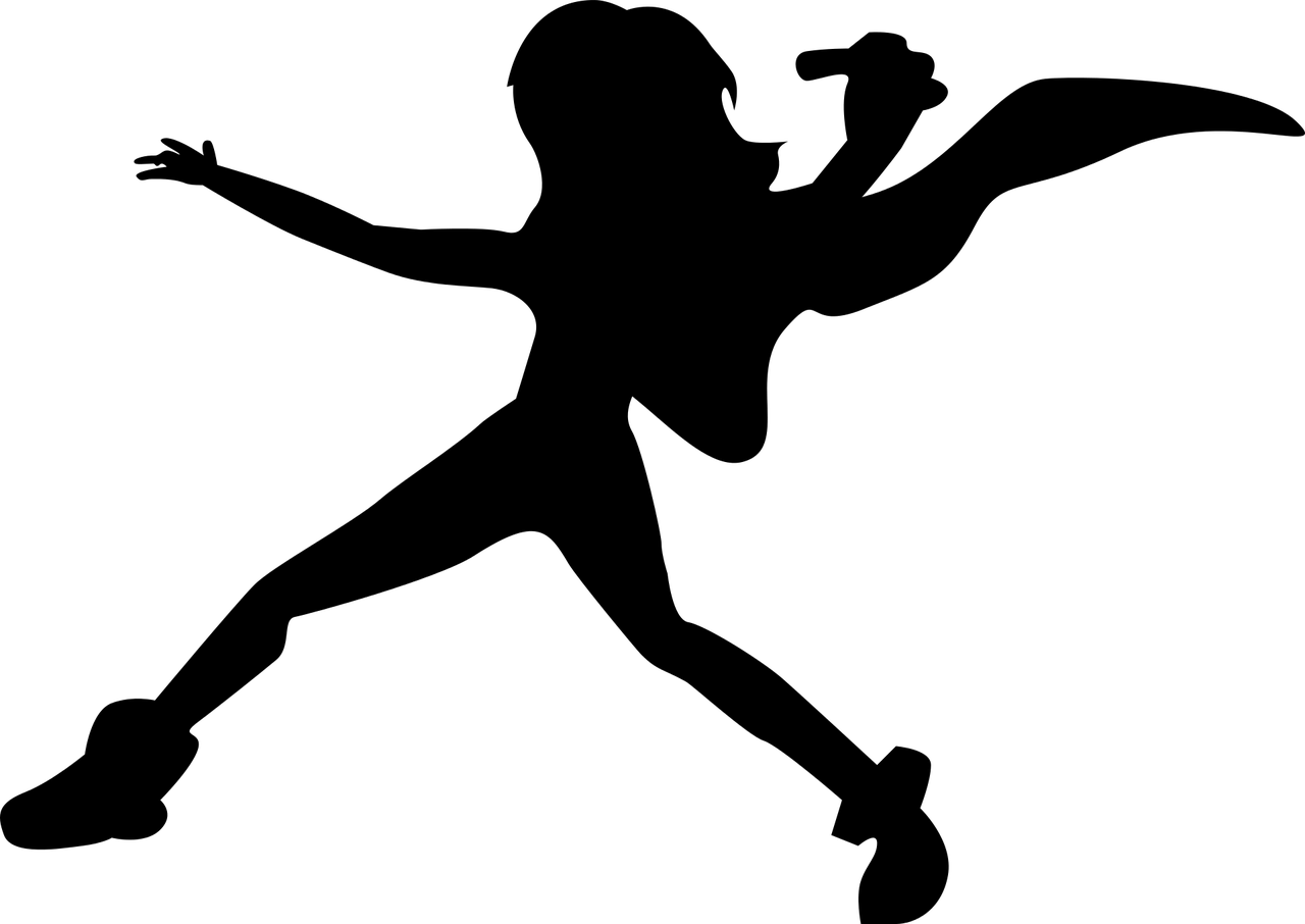 Prison Guard Cliparts 25, Buy Clip Art - Girl Superhero Silhouette Png Transparent Png (960x680), Png Download