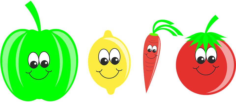 Food Bank Clipart 27, Buy Clip Art - ภาพ เคลื่อนไหว ผัก ผล ไม้ - Png Download (960x480), Png Download