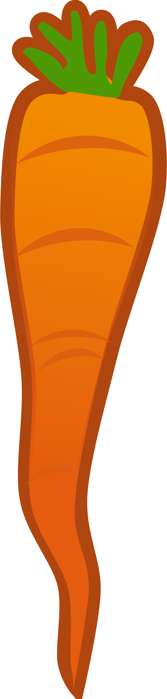 Big Image - Carrot Clip Art No Background - Png Download (574x2400), Png Download