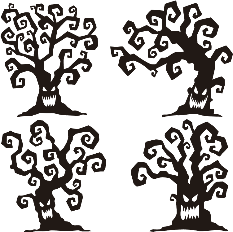 Decor Vector Halloween - Halloween Decor Vector Clipart (800x800), Png Download