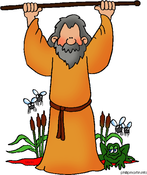 It Seems That Moses Was Always Asking God Questions - Clip Art Moses - Png Download (533x648), Png Download
