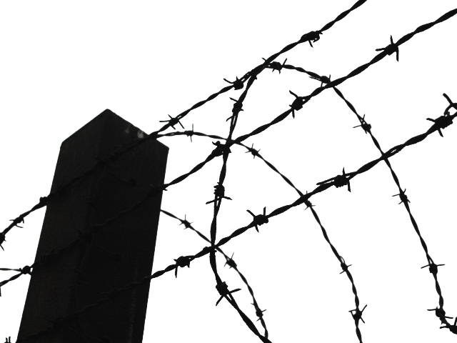 Barbed Wire Clipart Clip Art - Transparent Background Barbed Wire Clipart - Png Download (640x480), Png Download