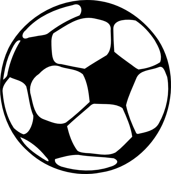 Soccer Ball Clip Art Blue - Png Download (588x596), Png Download