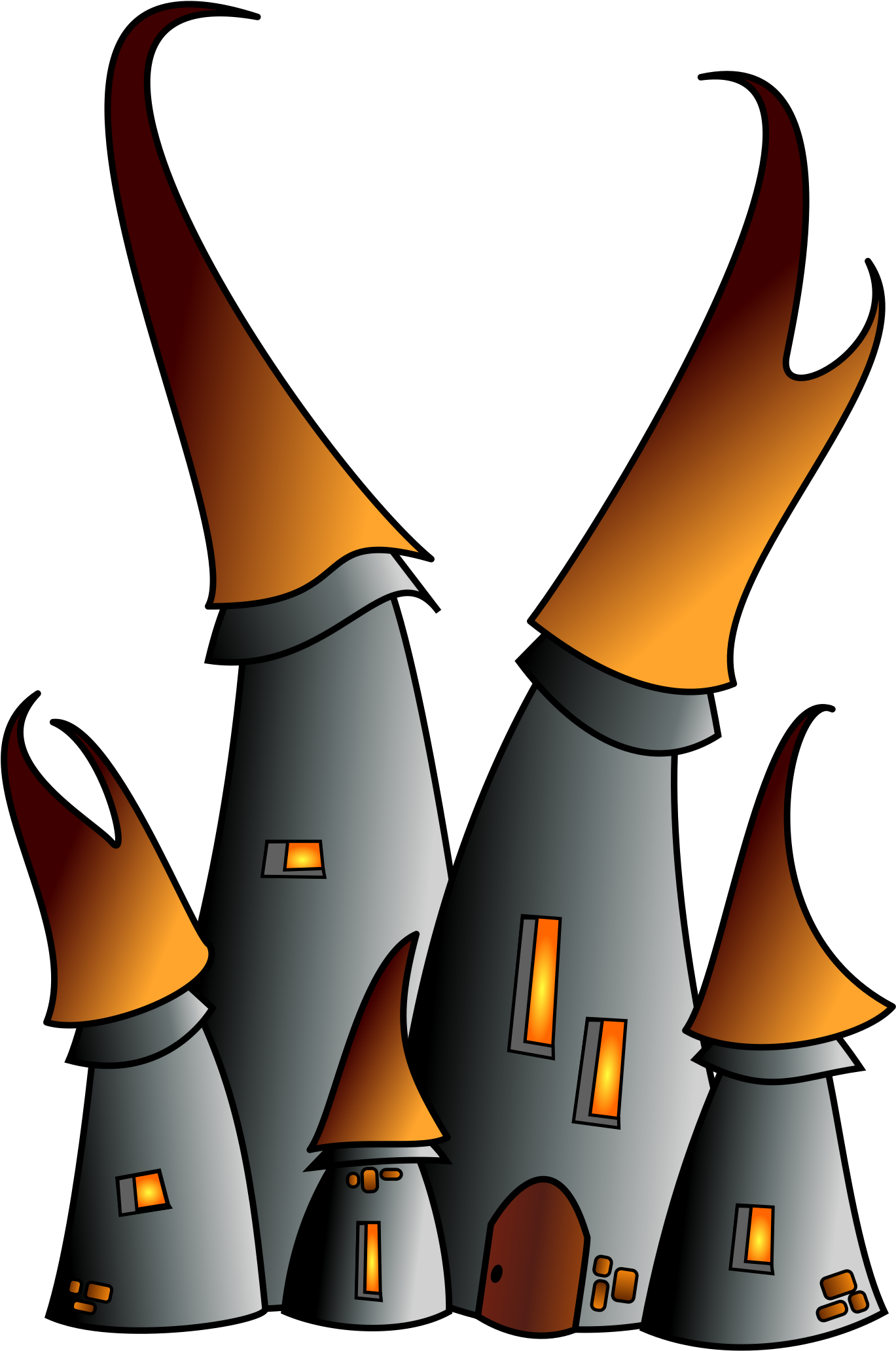 Big Image - Castle Clipart (3972x2400), Png Download