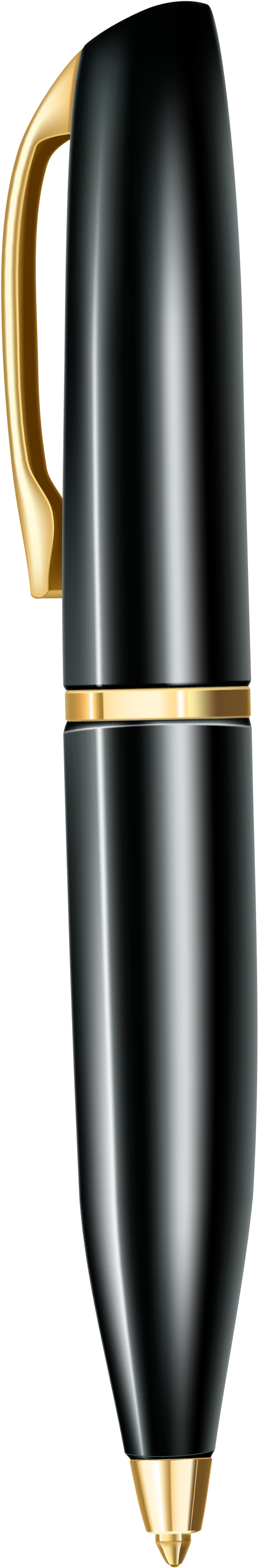 Clip Art Of Pen - Png Download (859x3636), Png Download