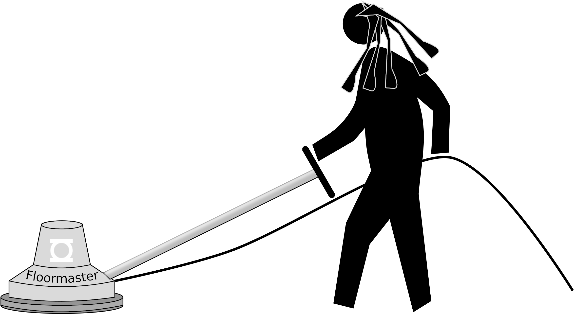 Pedestrian Cleaning Icons Png - Clip Art Transparent Png (2400x1319), Png Download