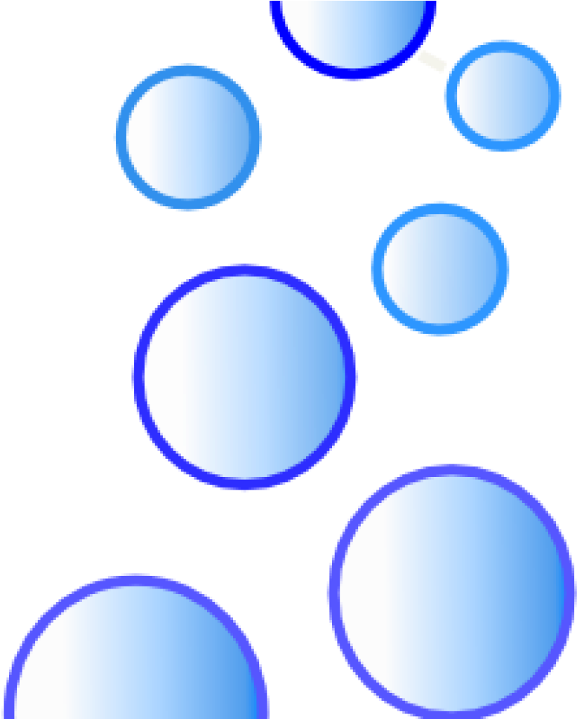 Bubbles Clipart Fish Bubbles Blue Clipart Clipart - Circle - Png Download (1024x1024), Png Download
