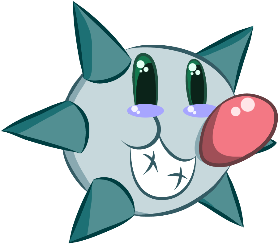 Sir Taptap, A Spikeball With Eyes And A Smug Grin - Roundnet Clipart (1023x935), Png Download