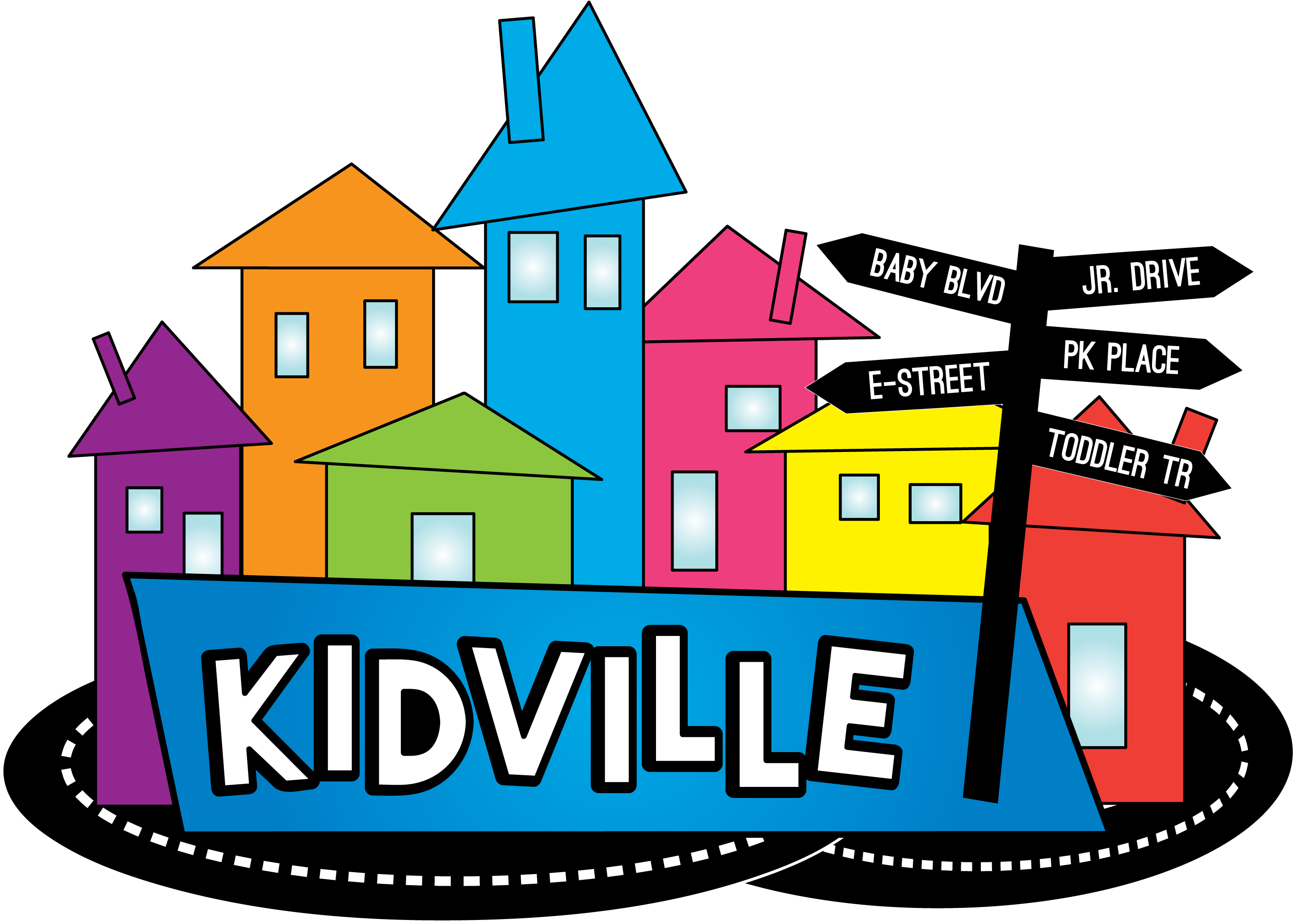 Kidville Southgate Church Log Clipart (3033x2225), Png Download