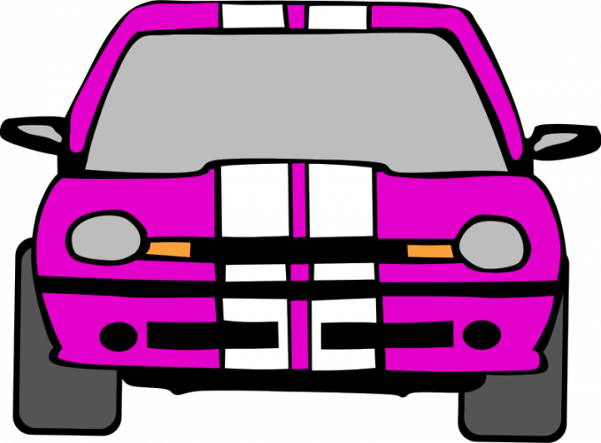 Car Clipart Front View From Clipground - Car Clipart - Png Download (679x500), Png Download