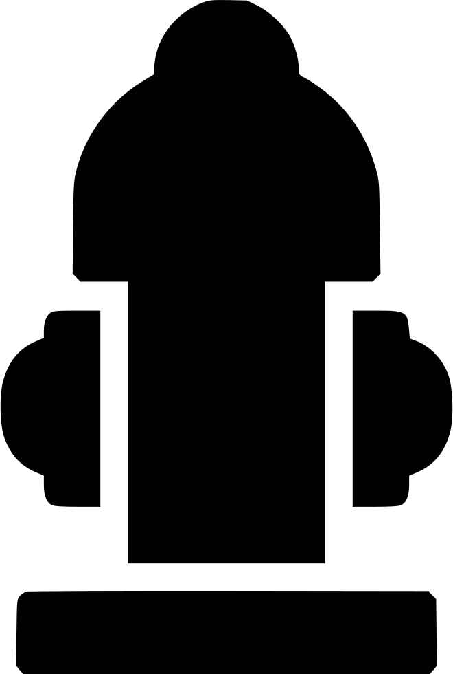Fire Hydrant Comments - Silhouette Clipart (660x980), Png Download